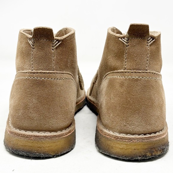 L.L. Bean Men\'s Tan Suede Leather Chukka Desert Boots 11 M Crepe Sole main image 8